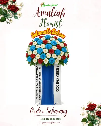 Standing Flower di Gedung Puspa Pesona Taman Anggrek